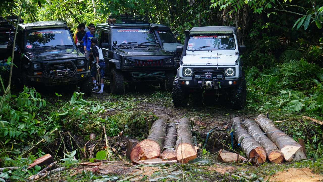 Halmahera Overland Expedition 4x4 2021 Berlangsung Seru