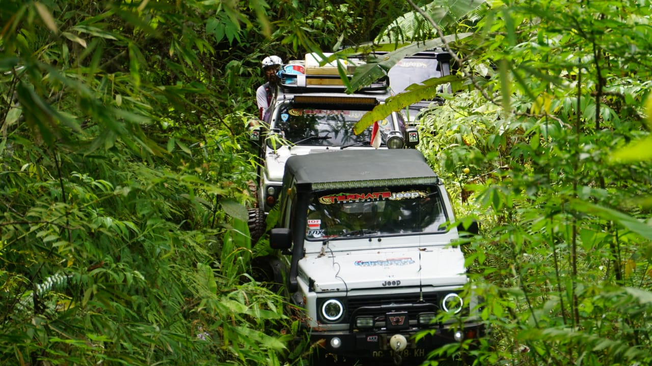 Halmahera Overland Expedition 4x4 2021 Berlangsung Seru