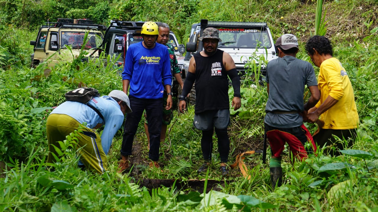 Halmahera Overland Expedition 4x4 2021 Berlangsung Seru
