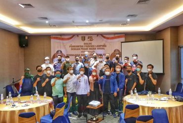 Diskominfotik Lampung Gelar Dialog Bersama Pegiat Media Sosial