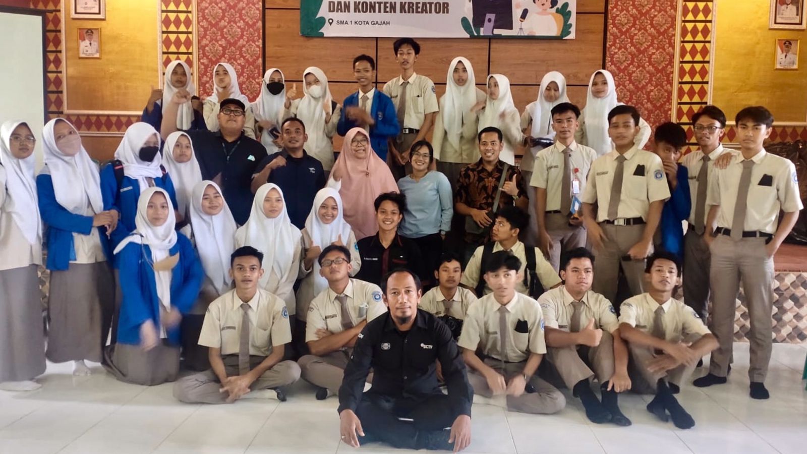 IJTI Lampung Melatih Siswa SMA Jadi Content Creator