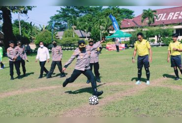 Turnamen Mini Soccer Digelar Polres Tulangbawang