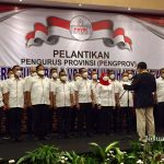 Eva Dwiana Dilantik Sebagai Ketua Umum PBVSI Lampung 2021-2025