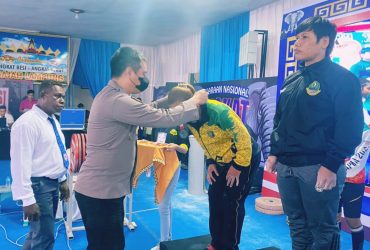 Kejurnas Angkat Berat di Lampung dan Peran Polres Pringsewu