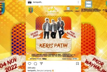 Kerispatih di Lampung Fair 2022 "See You Lampung"