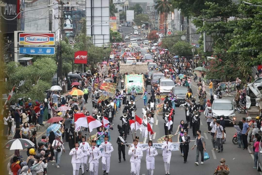 PDBI Lampung Undang Masyarakat Tonton Kirab Marching Band