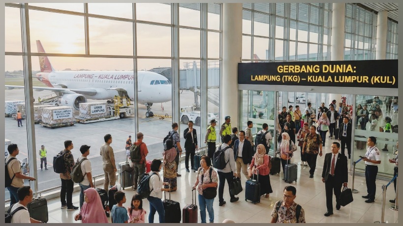Rute Internasional Lampung-Kuala Lumpur