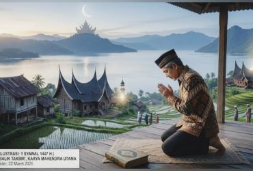 Doa Dibalik Takbir 1 Syawal 1447 H