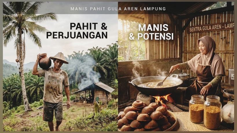 Potensi Raksasa Gula Aren Lampung
