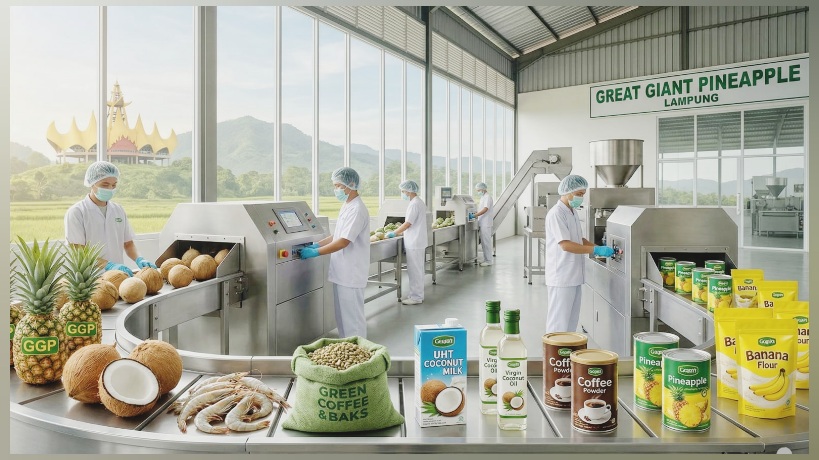 Raksasa Industri Olah Komoditas Lampung