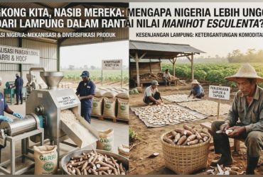 Singkong Nigeria Lebih Unggul dari Lampung