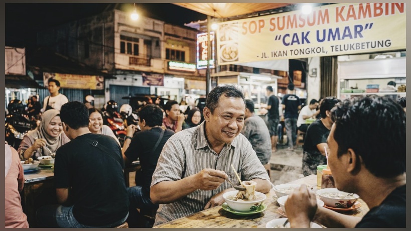 Sop Kambing dan Sumsum di Telukbetung