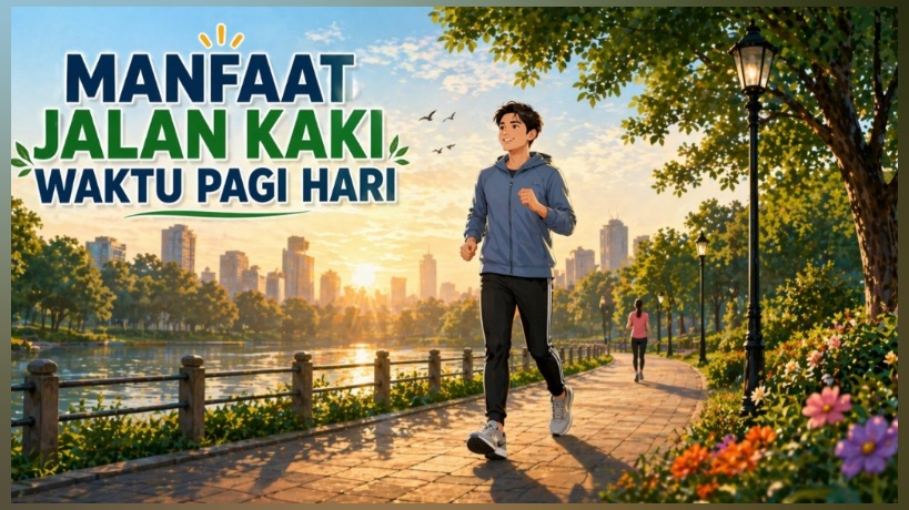 3 Manfaat Jalan Kaki Waktu Pagi Hari