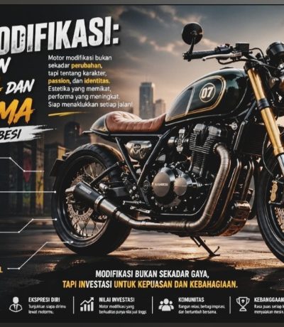 5 Keunggulan Motor Modifikasi