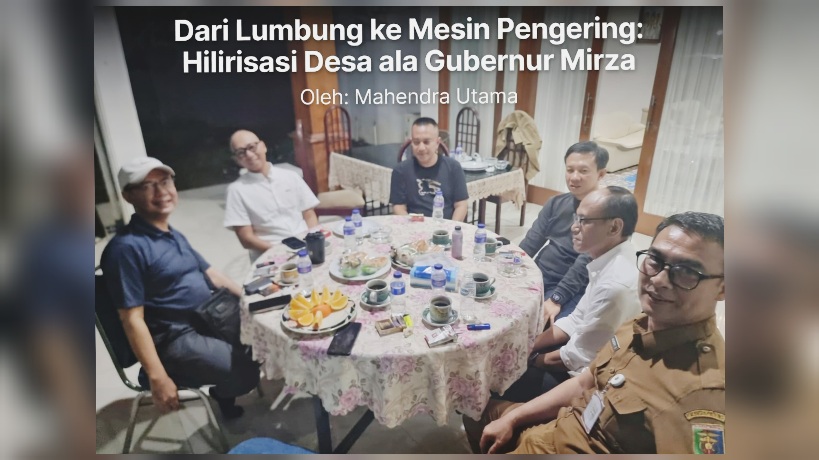 Hilirisasi Desa ala Gubernur Mirza