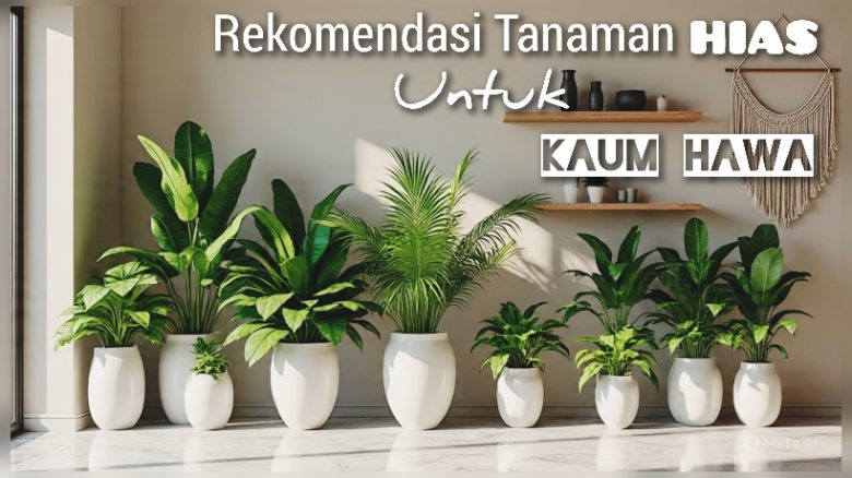 Rekomendasi 5 Tanaman Hias Estetik dan Sehat