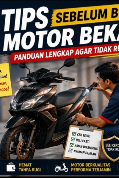 10 Tips Sebelum Beli Motor Bekas