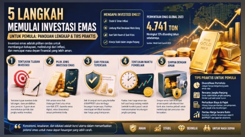 Investasi Emas untuk Pemula