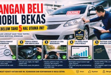 5 Tips Penting Sebelum Beli Mobil Bekas
