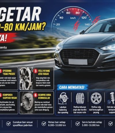 6 Penyebab Utama Mobil Getar Saat Ngebut