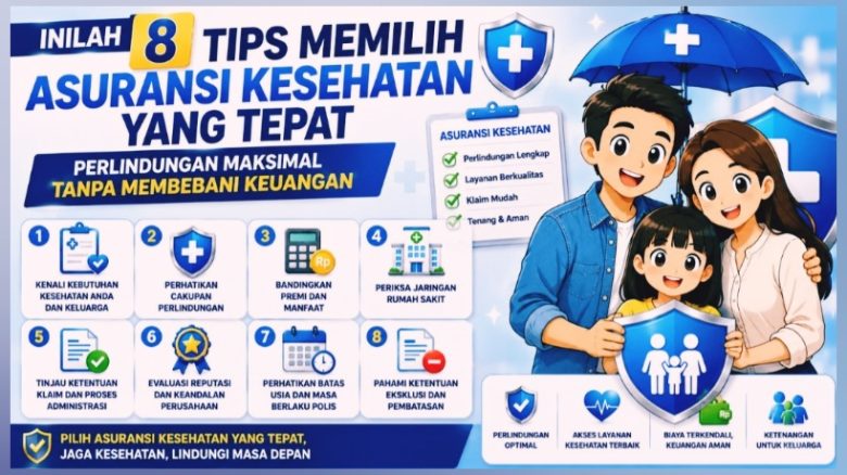 8 Tips Memilih Asuransi Kesehatan yang Tepat