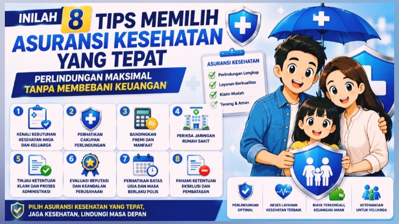 8 Tips Memilih Asuransi Kesehatan yang Tepat