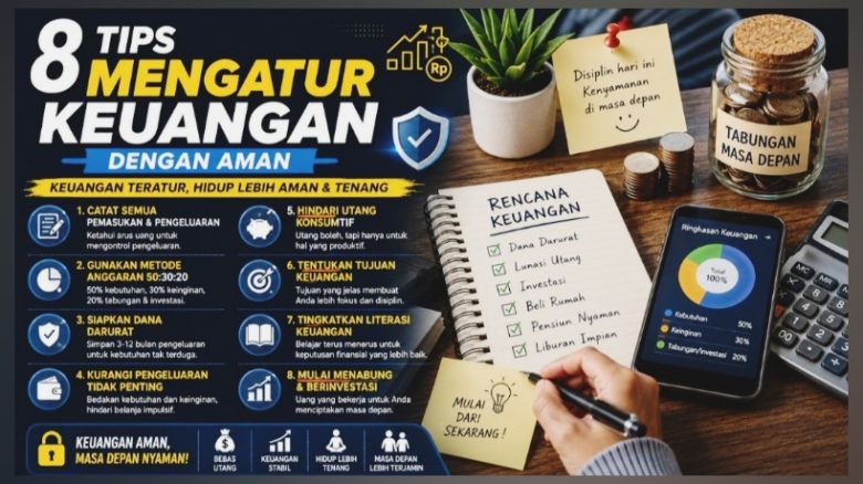 8 Tips Mengatur Keuangan dengan Aman