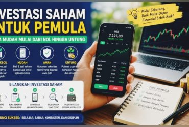 Cara Investasi Saham dari Nol Hingga Untung
