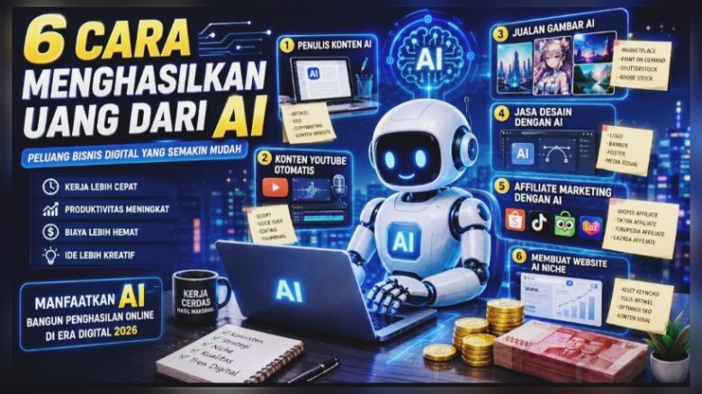 Inilah 6 Cara Menghasilkan Uang dari AI