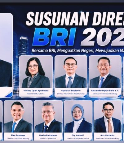 Inilah Susunan Lengkap 13 Direksi BRI 2026
