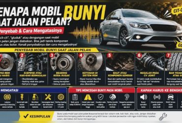 Kenapa Mobil Bunyi Saat Jalan Pelan