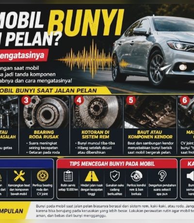 Kenapa Mobil Bunyi Saat Jalan Pelan