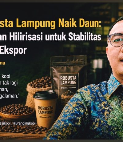 Kopi Robusta Lampung Naik Daun