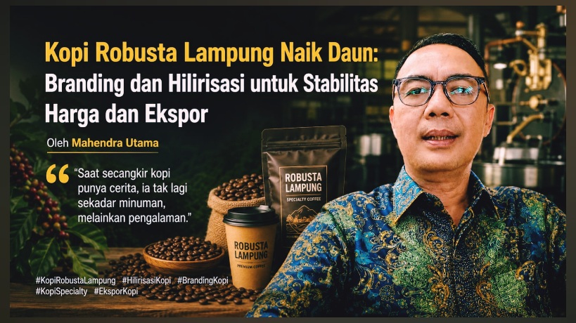Kopi Robusta Lampung Naik Daun
