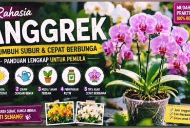 Rahasia Anggrek Tumbuh Subur dan Cepat Berbunga