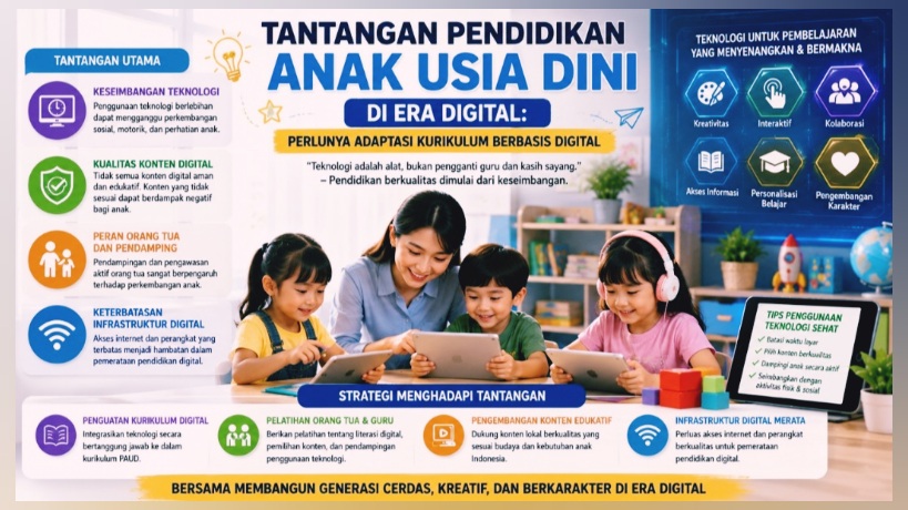 Tantangan Pendidikan Anak Usia Dini di Era Digital