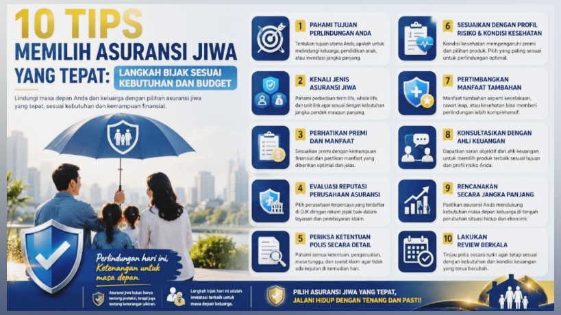 10 Tips Memilih Asuransi Jiwa yang Tepat