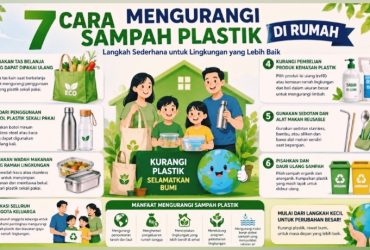 7 Cara Mengurangi Sampah Plastik di Rumah