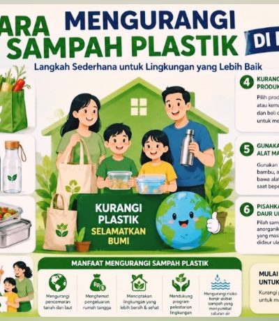 7 Cara Mengurangi Sampah Plastik di Rumah