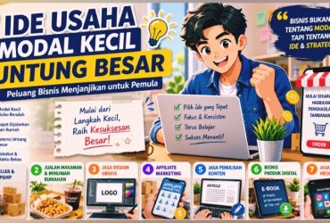7 Ide Usaha Modal Kecil Untung Besar