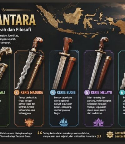 7 Jenis Keris Nusantara yang Paling Dikenal
