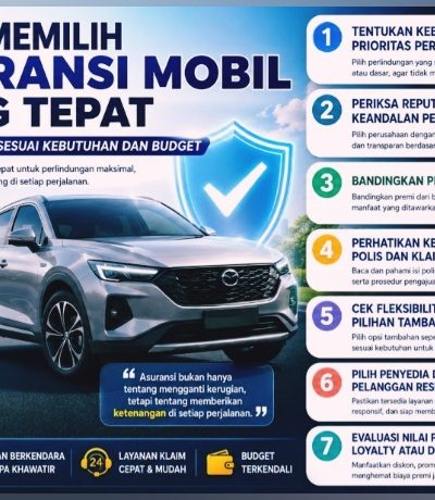 7 Tips Memilih Asuransi Mobil yang Tepat