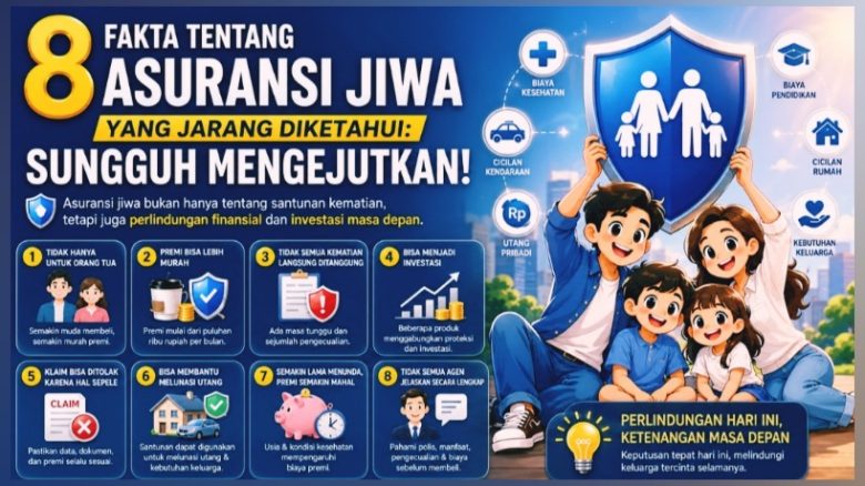8 Fakta Tentang Asuransi Jiwa Jarang Diketahui