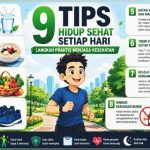 9 Tips Hidup Sehat Sederhana Setiap Hari