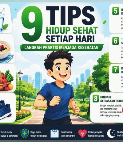 9 Tips Hidup Sehat Sederhana Setiap Hari