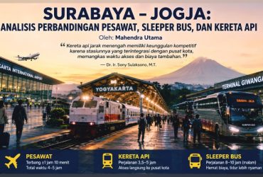 Analisis Perbandingan Pesawat Sleeper Bus Kereta Api