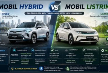 Apa Perbedaan Mobil Hybrid dan Listrik