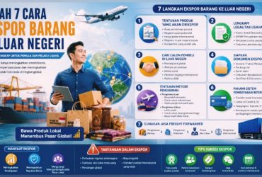 Inilah 7 Cara Ekspor Barang ke Luar Negeri
