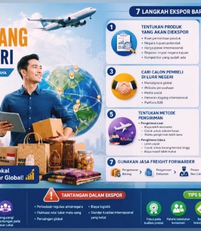 Inilah 7 Cara Ekspor Barang ke Luar Negeri