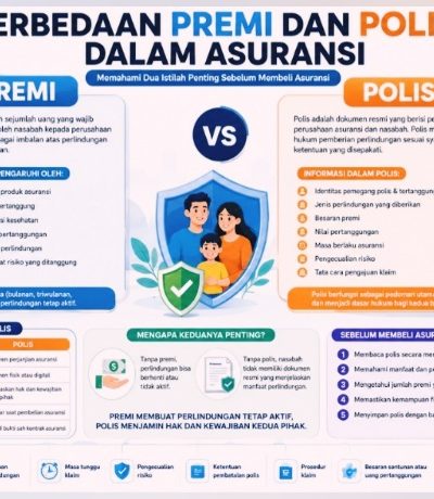 Inilah Perbedaan Premi dan Polis dalam Asuransi
